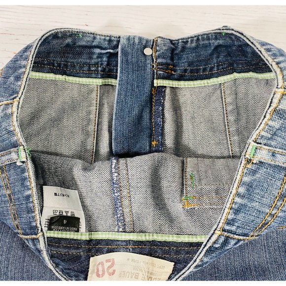 Eddie Bauer Outdoor Outfitters Jean Denim Skirt Womens Sz 4 Classic Blue Cotton - Picture 10 of 11